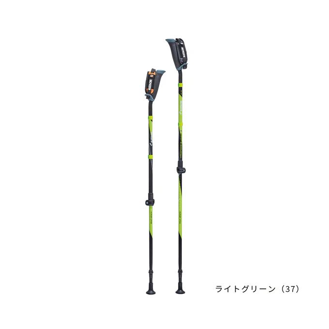 【クーポン発行中!】 ハタチ HATACHI ウォーキング ノルディック 高齢者 シニア 運動 ポール ストック DFP プログレッシブズーム 2 WH1121 ライトグリーン