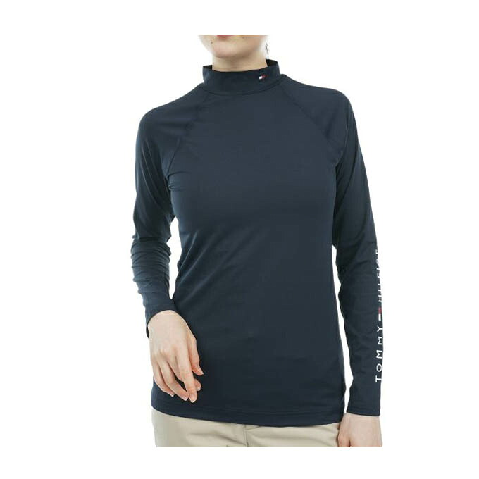 【クーポン発行中！】 トミーヒルフィガー TOMMY HILFIGER レディース ゴルフ ウェア トップス モックネックインナー THLA490 【2025SS】