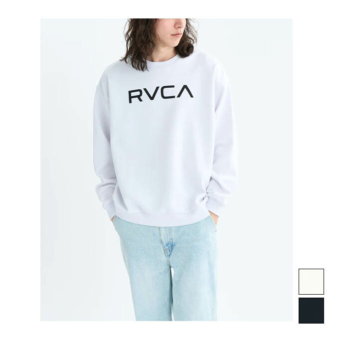【クーポン発行中！】 RVCA ルーカ カジュアル ウェア メンズ トップス トレーナー BIG RVCA FADE CR BF042002 【2025FW】