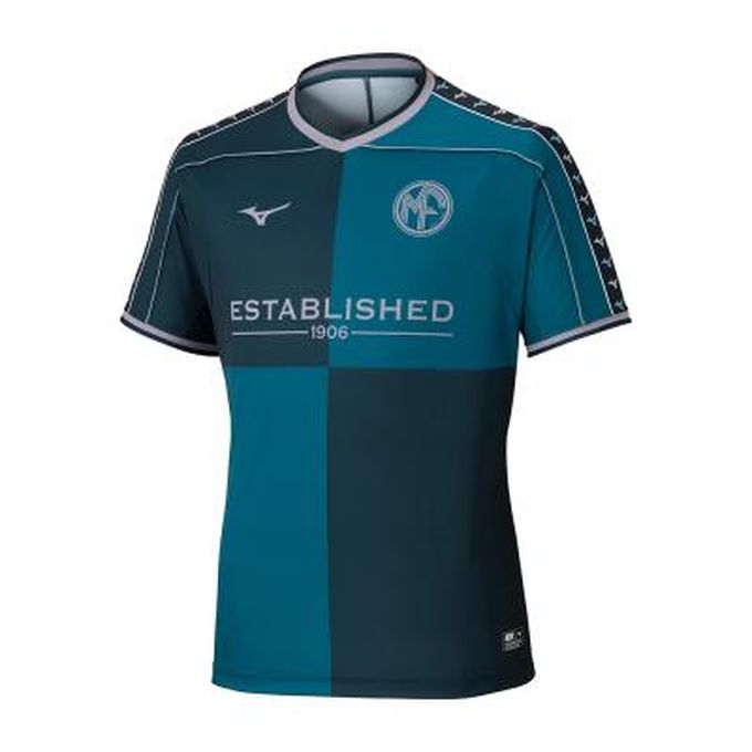 【クーポン発行中！】 ミズノ MIZUNO メンズ レディース サッカーウェア トップス 半袖 Tシャツ MZFB FOOTBALL TEE P2MACX73 【2025SS】