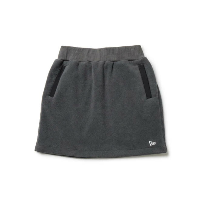 【クーポン券ふり出し中！】 ニュー内鰓 NEW ERA レディース ゴルフ お召しもの スコート GFW FLEECE SKIRT CHA 14669818 【2025FW】 スカート-スポーツ・アウトドア-ウェア