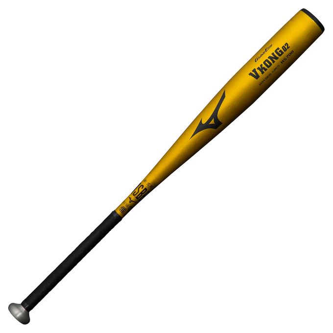 【クーポン発行中！】 ミズノ MIZUNO 野球 軟式 バット 【グローバルエリート】Vコング02（金属製／84cm／平均750g） 1CJMR17284 50ゴールド