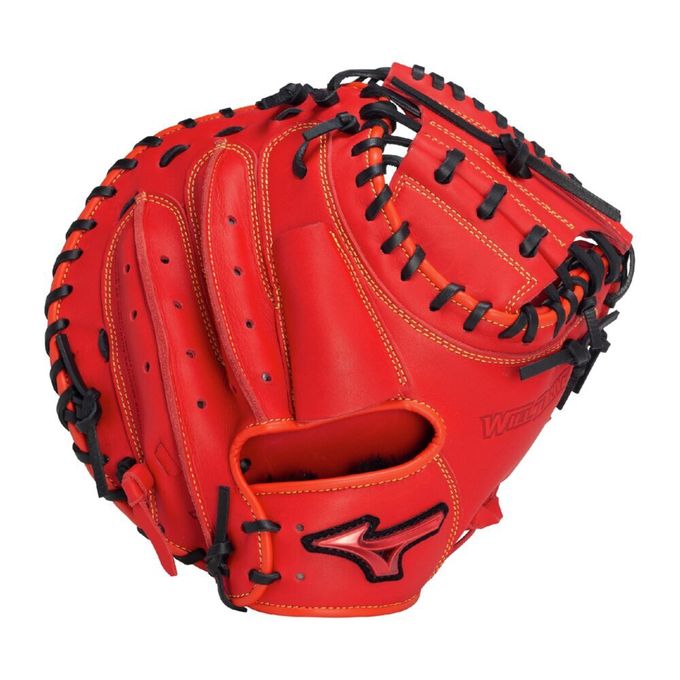 【クーポン発行中！】 ミズノ MIZUNO 野球 軟式グラブ ウィルドライブ レッド【捕手用／B-D型】 1AJCR32800 7009ラディッシュ&times;ブラック 【2025SS】｜SPOPIA NET SHOP