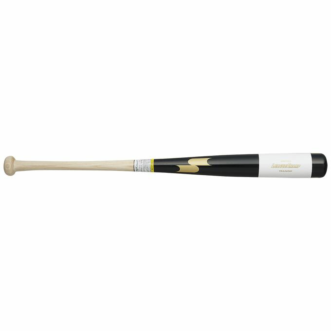 【クーポン発行中！】 エスエスケイ SSK 野球 木製 トレーニングバット リーグチャンプ TRAINING SBB7031 9010ブラック×ホワイト 【2025SS】