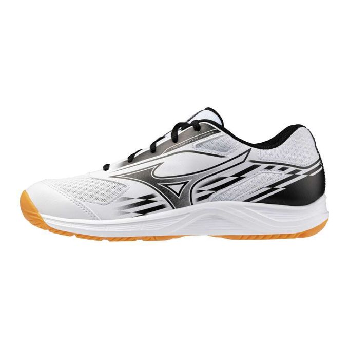 【クーポン発行中！】 ミズノ MIZUNO メンズ レディース 卓球 シューズ クロスマッチスマッシュ(エントリーモデル) 81GA253001 ホワイト×ブラック 【2025SS】