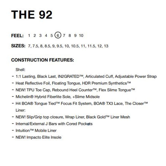 5周年記念イベントが ライド Ride スノーボードブーツ メンズ The92 22 23モデル Fucoa Cl