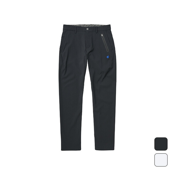 【クーポン発行中！】 ルコック ゴルフ Le coq sportif GOLF メンズ ゴルフ パンツ ロングパンツ 【ストレッチフォーサー】裏起毛ツイル LG4FLP03M 【2024FW】