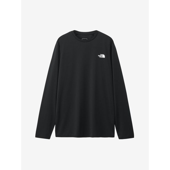 【クーポン発行中！】 ザ・ノース・フェイス THE NORTH FACE メンズ ランニング ウェア トップス Tシャツ 長袖 ロングスリーブGTDメランジクルー NT12597 K