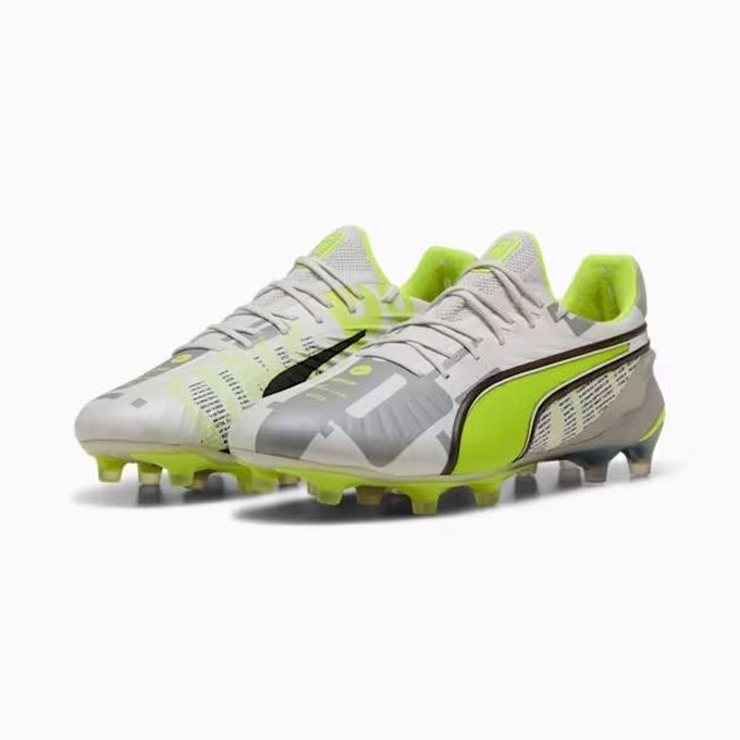 【引き換え証ふり出し中！】 ピューマ PUMA メンズ 蹴球 フットサル スパイク シューズ 生まれながら芝・人工芝用 第一人者 アルティメット フォーエバー FG/AG 108426 01 【2025SS】202504sk01