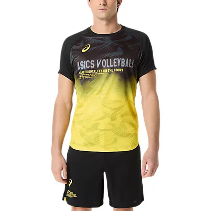 楽天市場】バレーボール ゲームシャツ 半袖 アシックス asics メンズ
