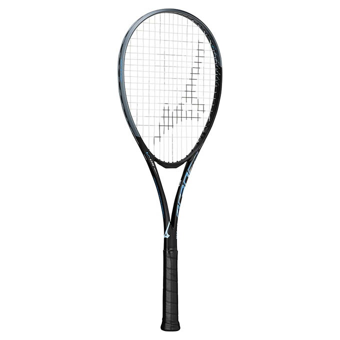 【引き換え証ふり出し中！】 ミズノ MIZUNO ソフトテニス 軟式庭球 櫂 一こまのみ 先遣部隊重視青写真 ACROSPEED V-05 63JTN5A509 黒いこと×天の原青色 【2025FW】