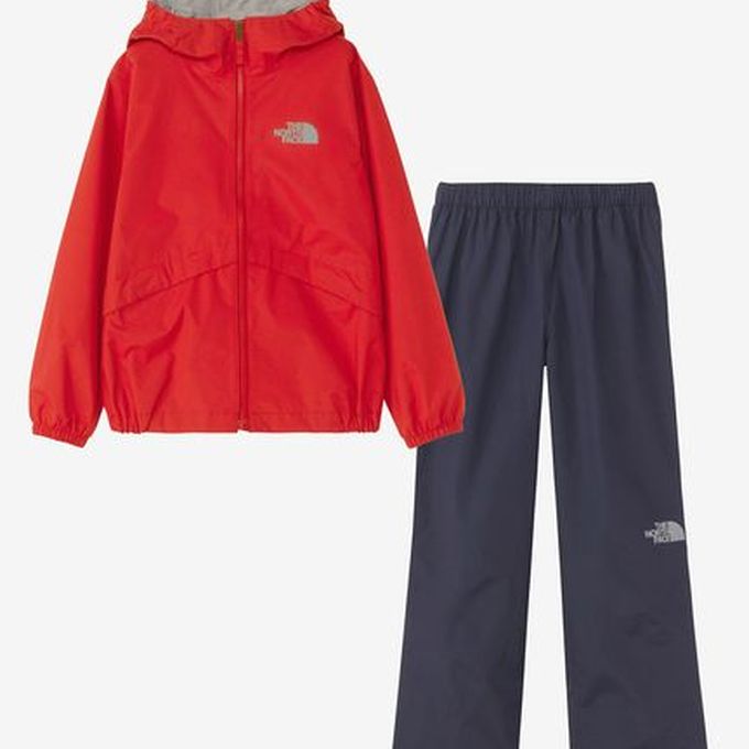 【クーポン発行中！】 ザ・ノース・フェイス THE NORTH FACE キッズ ジュニア アウトドア ウェア アウター セットアップ ジャケット パンツ RAINTEX EUREKA NPJ12512 TR 【2025SS】