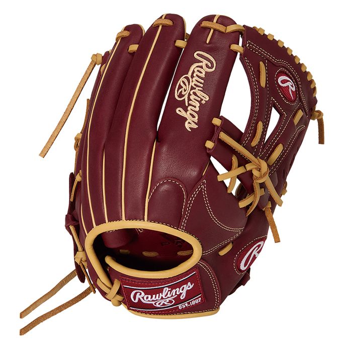 【クーポン券振り出し中！】 ローリングス rawlings レディース ソフトボール グローヴ ソフトボール用 レディース相応う HYPER TECH R2G [内野手手用] 大きさ 11.75 GS5FHTR35 シェリー酒 【2025FW】