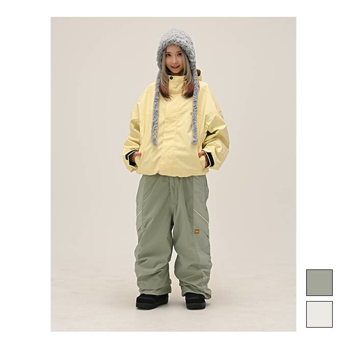 【クーポン発行中！】 シックスノット 6KNOT レディース スノーボード ウェア パンツ BRIGHT PANEL PANTS 6K2504 【25-26モデル】