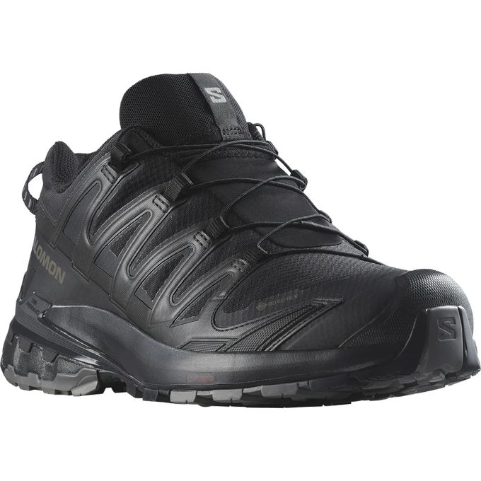 【クーポン券ふり出し中！】 サロモン SALOMON メンズ トレッキング トレイル駈けっくら シューズ XA PRO 3D V9 GORE-TEX L47270100 BLACK PHANTOM PEWTER 【2025FW】