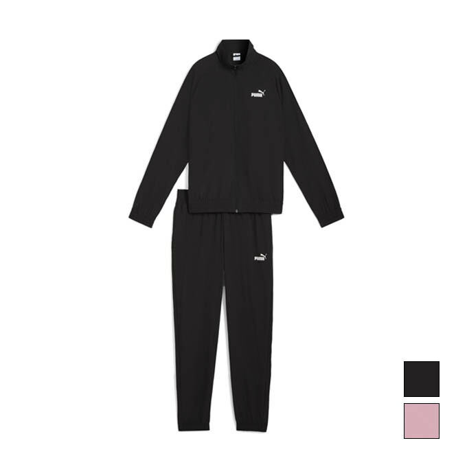 【クーポン発行中!】 プーマ PUMA レディース トレーニング ウェア ジャージ ウーブン トラックスーツ 上下セット 691063 【2025FW】