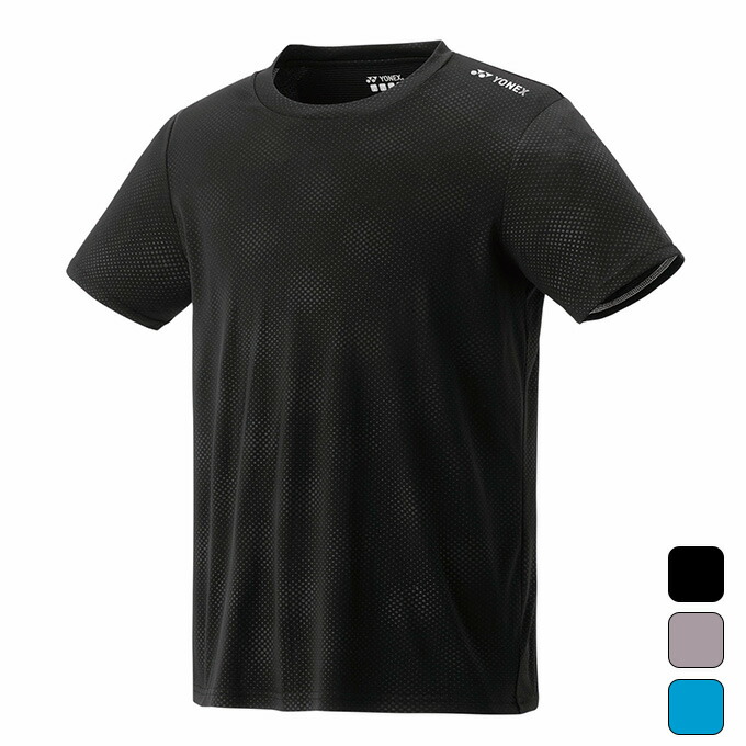 【クーポン発行中！】 ヨネックス YONEX メンズ レディース テニス ウエア トップス 半袖 Tシャツ ユニドライＴシャツ（フィットスタイル） 16808 【2025SS】