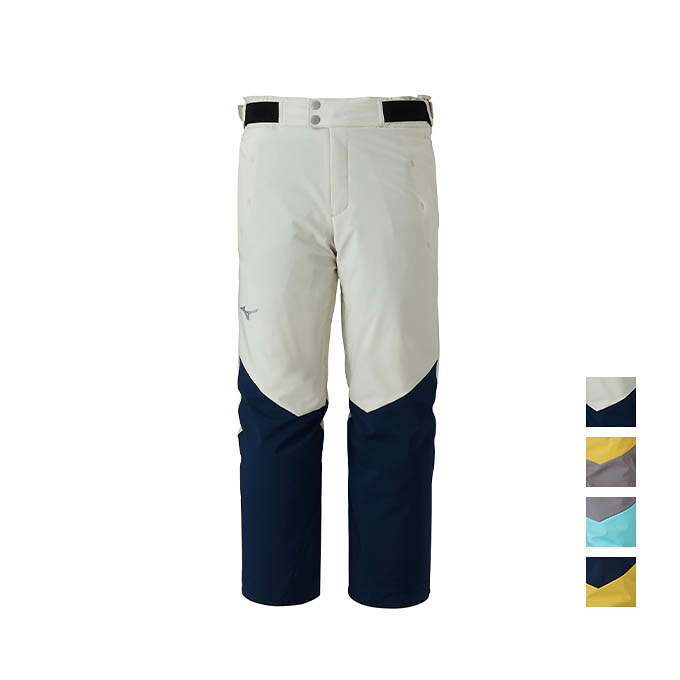 【引き換え証ふり出し中！】 ミズノ MIZUNO メンズ レディース スキーの板 お召しもの ズボン下 DEMO SOLID SKI PANTS Z2MFC321 【25-26青写真】