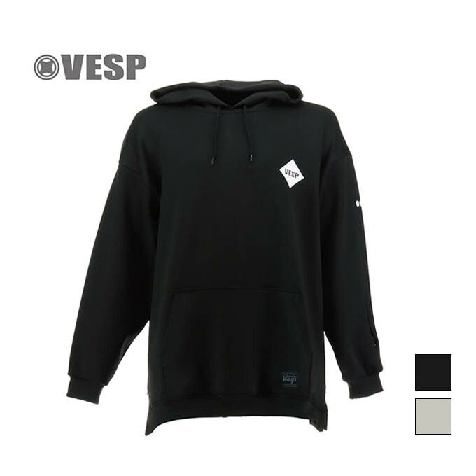 楽天市場】べスプ パーカー VESP Diamond-shaped Logo Stretch Knit