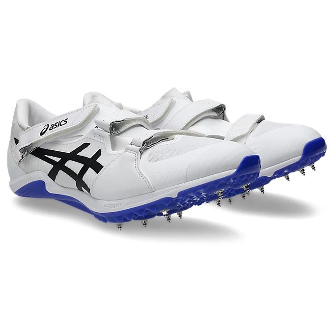 【クーポン発行中！】 アシックス ASICS メンズ レディース 陸上競技 スパイク シューズ 100m-400m ハードル ベルトタイプ CYBERBLADE 17 1093A241 101 【2025FW】