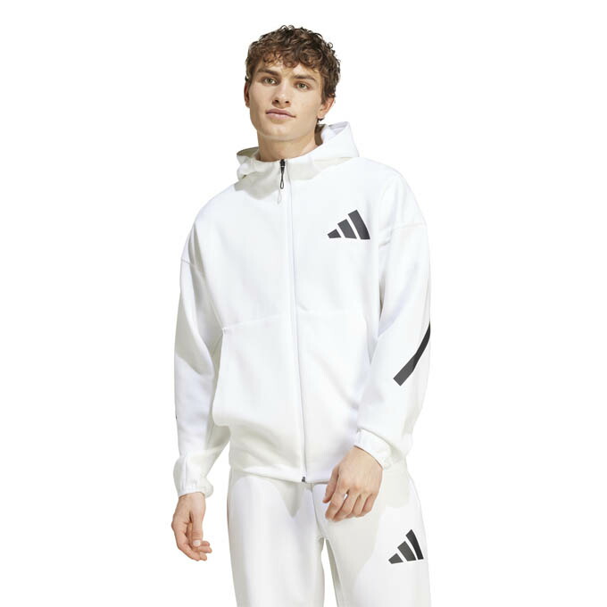 【クーポン発行中！】 アディダス adidas メンズ スポーツ トレーニング ウェア アウター トラックジャケット M ZNE FZ フーディ JF2443 KTJ50 【2025FW】