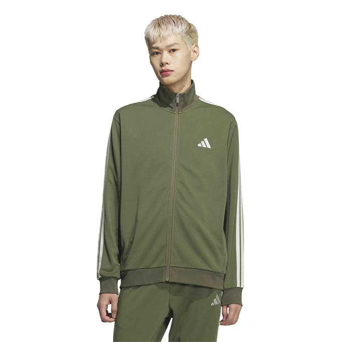 【クーポン発行中！】 アディダス adidas メンズ スポーツ トレーニング ウェア アウター ジャージ M MH 3S トラックトップ KR6433 DH100 【2025FW】