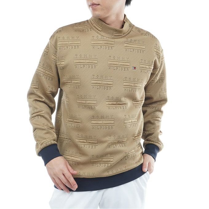 【クーポン発行中!】 トミーヒルフィガー TOMMY HILFIGER メンズ ゴルフウェア トレーナー ジャガ-ドキルト モックネックスウェット THMA575 24 【2025FW】|SPOPIA NET SHOP