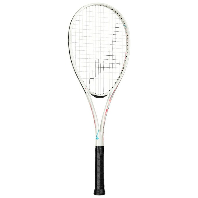 【引き換え証ふり出し中！】 ミズノ MIZUNO ソフトテニス 軟式庭球 櫂 一こまのみ 先遣部隊青写真 アクロスピード V-05 63JTN6A501 パール白いこと×青緑色 【2026SS】