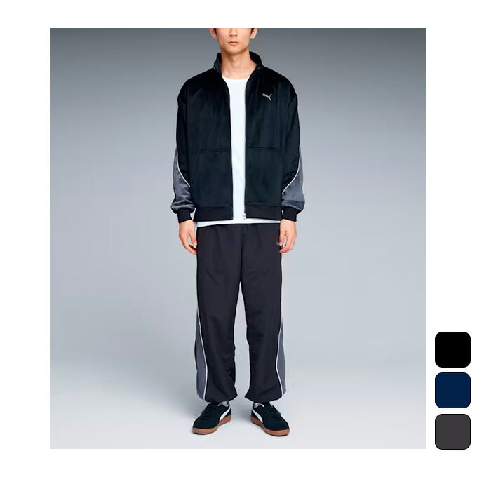 楽天市場】プーマ ベロア トラックジャケット ジャージ Puma Core