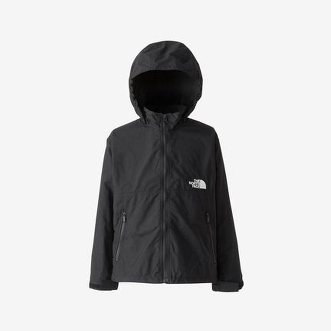【引き換え証振りだし中！】 ザ・ノース・フェイス THE NORTH FACE キッズ 御坊っちゃん アウトドア お召しもの アウター ウィンドブレーカー パウダーコンパクト上衣 NPJ22510 K アウトドア-ウェア