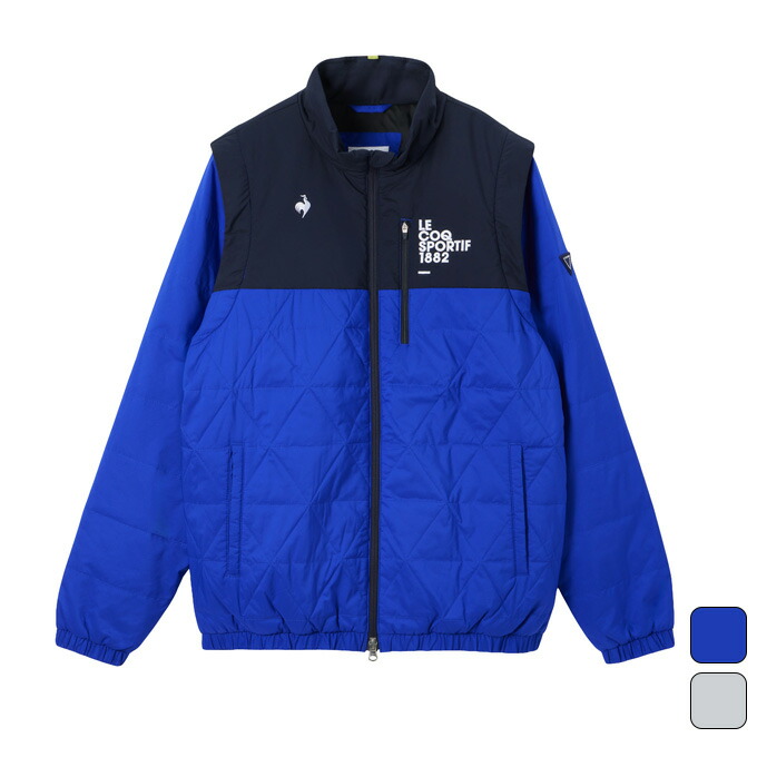 【引き換え証振りだし中！】 ルコック ゴルフ Le coq sportif GOLF メンズ ゴルフ お召しもの アウター 上衣 ヒートナビ中わた2WAY上衣 LG5FWB50M 【2025FW】 メンズウェア-ウェア-ゴルフ