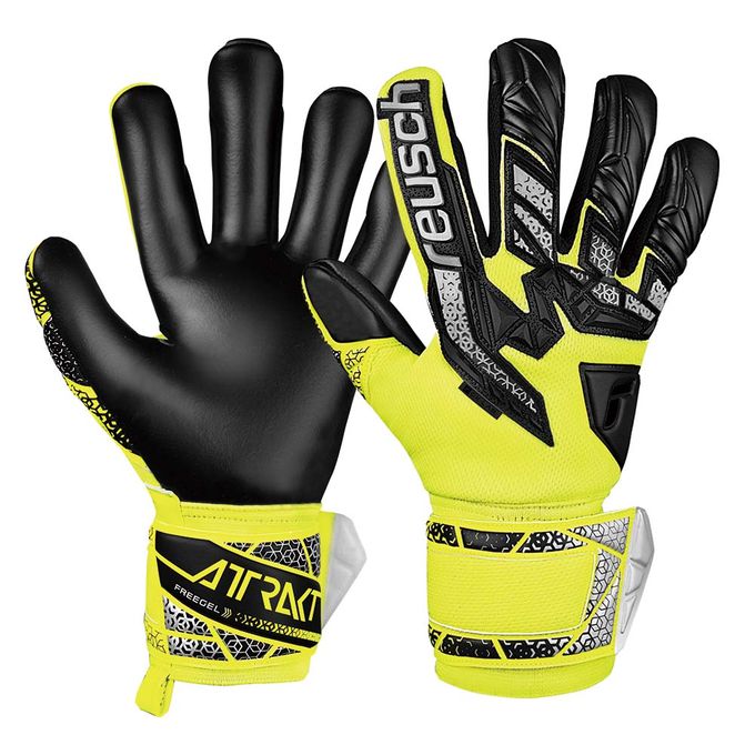 【クーポン発行中!】 ロイシュ reusch サッカー ゴールキーパーグローブ アトラクト フリーゲル シルバー 5560235 2025