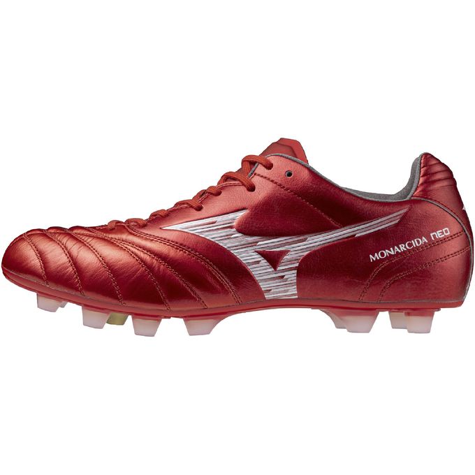 Mizuno Monarcida スパイクシューズ ホワイト/ブラック/レッド MIZUNO ミズノ モナルシーダ NEO III WIDE ELITE(ホワイト