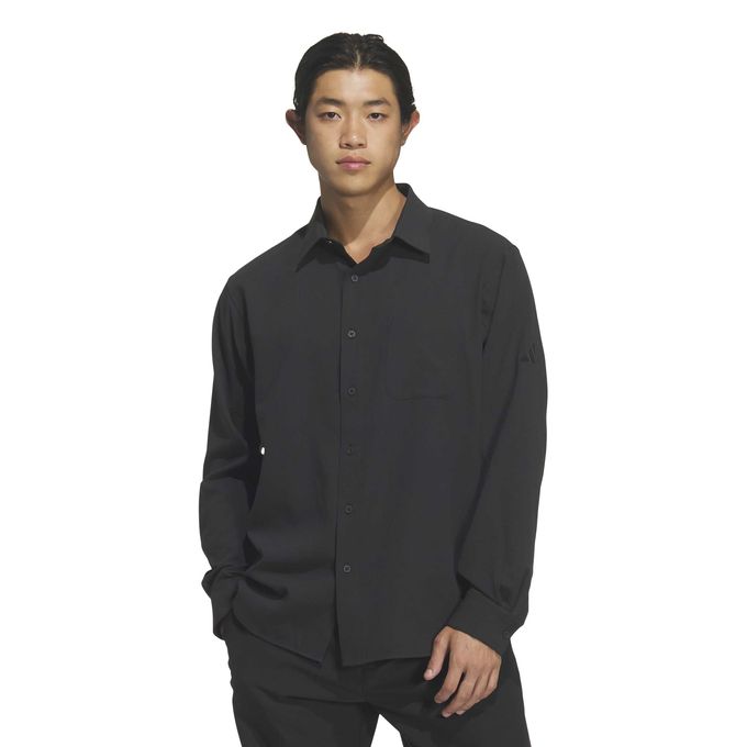 【クーポン発行中！】 アディダス adidas メンズ スポーツ カジュアル ウェア トップス 長袖 フルボタン シャツ M PRE シャツ Q3431 KS1184 【2026SS】