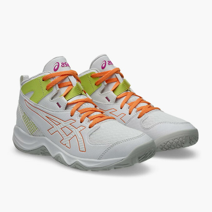 【クーポン発行中！】 アシックス ASICS ジュニア バスケットボール シューズ DUNKSHOT MB 10 1064A019 103 【2026SS】
