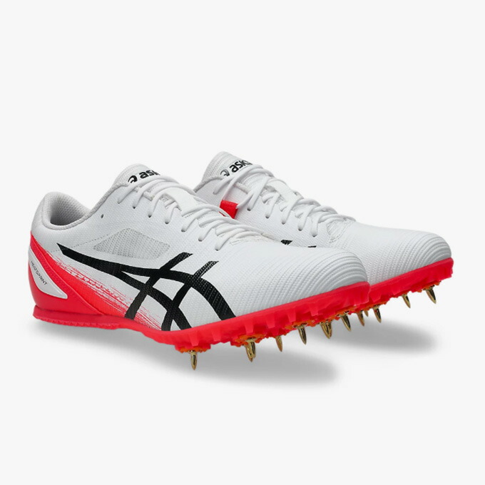 【クーポン発行中！】 アシックス ASICS メンズ レディース 陸上スパイク シューズ HEATSPRINT 13 1093A199 102 【2026SS】