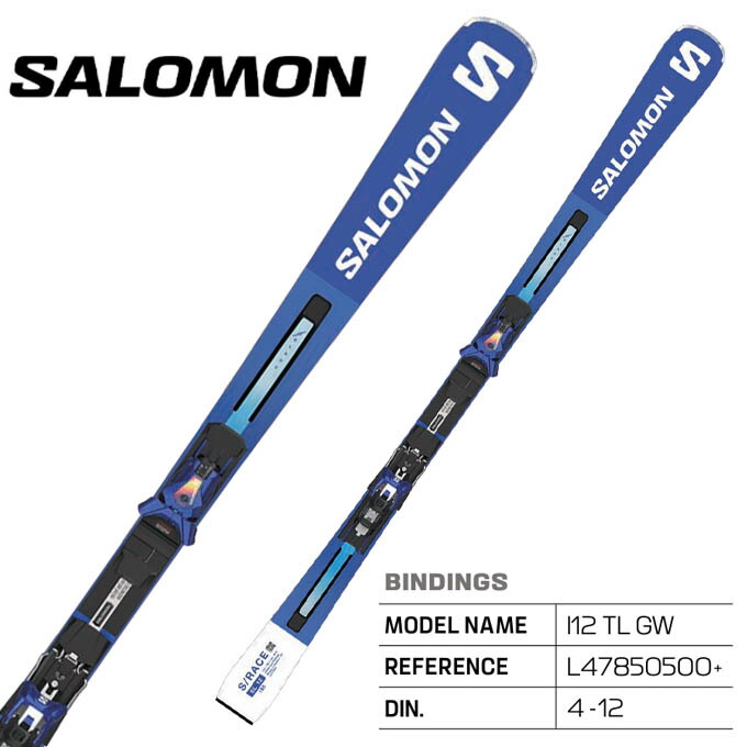 楽天市場】サロモン スキー板 2025 SALOMON S/RACE SL 12 + X12 TL GW 