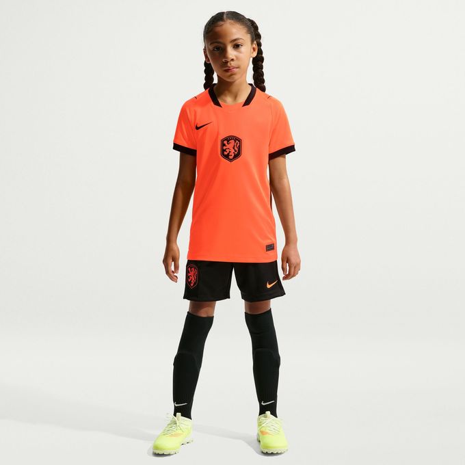 【クーポン発行中！】 ナイキ NIKE ジュニア キッズ サッカー ウェア レプリカユニフォーム オランダ 2026 ホームユニフォーム トップス KNVB Y NK DF JSY SS STAD HM IB5165 809 【2026SS】