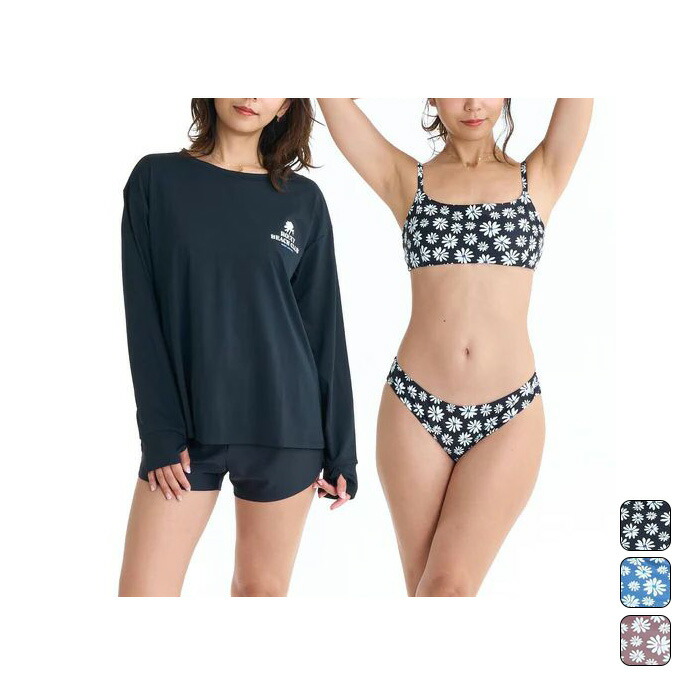 【引き換え証ふり出し中！】 ロキシー ROXY レディース 米国海兵隊員 水泳着 ビキニ 混雑時プルオーバー 4点仕掛ける CORAL DAYS RSW261007 【2026SS】