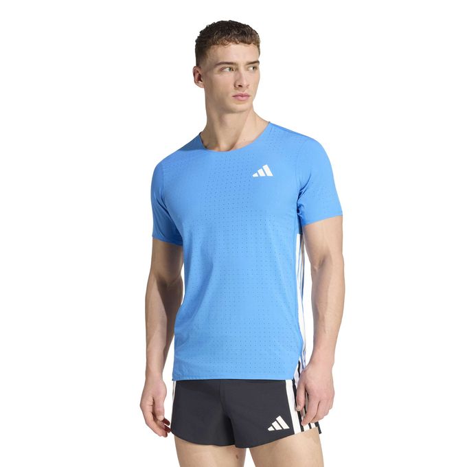 【引き換え証ふり出し中！】 アディダス adidas メンズ 駈けっくら お召しもの トップス ADIZERO TEE M KB3904 JOM26 【2026SS】