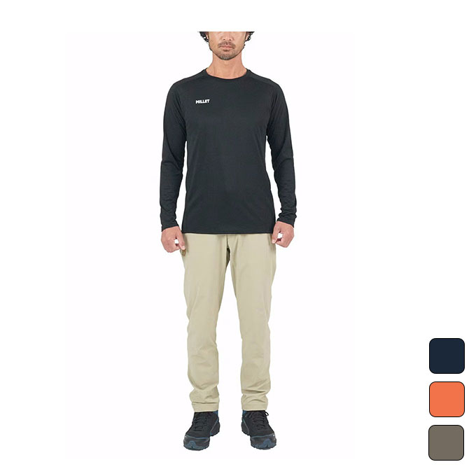 【クーポン発行中！】 ミレー MILLET メンズ トレッキング アウトドア ウェア シャツ 長袖 DRYGRID LIGHT CREW LS M MIV02176 【2026SS】｜SPOPIA NET SHOP