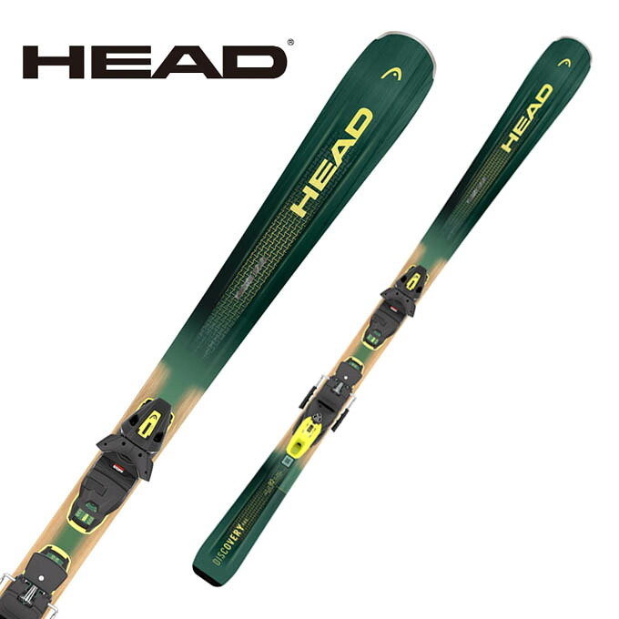 【予約販売中】 HEAD ヘッド スキー 板 【2026-2027】 Discovery 82 Pro + AM BB PR BASE + PROTECTOR EVO PR 11 GW m.bk/yw 【金具付き スキーセット】｜SPOPIA NET SHOP