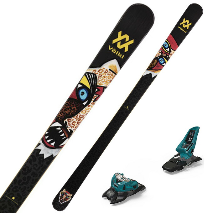 Volkl フォルクル スキー板 Blk 11id バッシュ Teal Squire Bash Marker 86