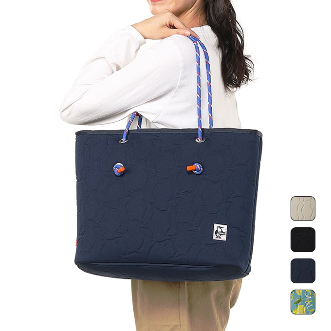 【クーポン発行中!】 チャムス CHUMS メンズ レディース アウトドア アクセサリー 小物 トート バッグ Booby Emboss Tote Bag CH60-3941 【2025SS】|SPOPIA NET SHOP