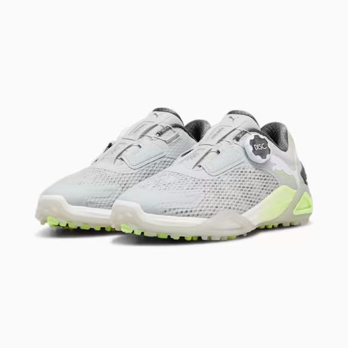【クーポン発行中！】 プーマ PUMA レディース ゴルフ シューズ スパイクレス シャドウキャットニトロ ディスク WMNS 310833 01 【2024FW】