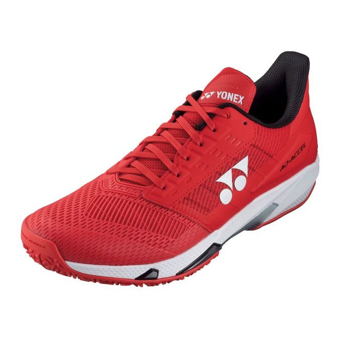 【クーポン券振り出し中！】 ヨネックス YONEX メンズ 庭球 シューズ オムニ・クレーコート用 パワークッションアドアクセル メンGC SHTAAMG 713 【2024FW】