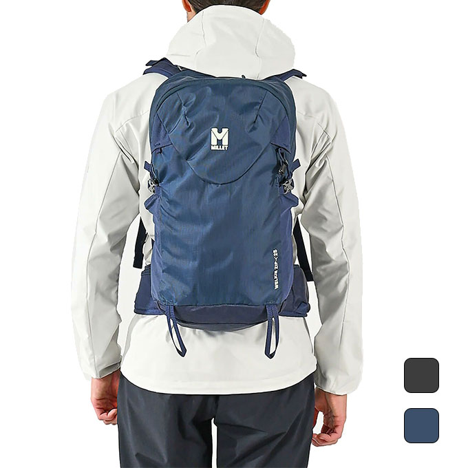 【クーポン券振り出し中！】 ミレー MILLET メンズ レディース 山登り 山歩き アウトドア 軽さ 御徒面子 背嚢 WELKIN ZIP 25 MIS01305