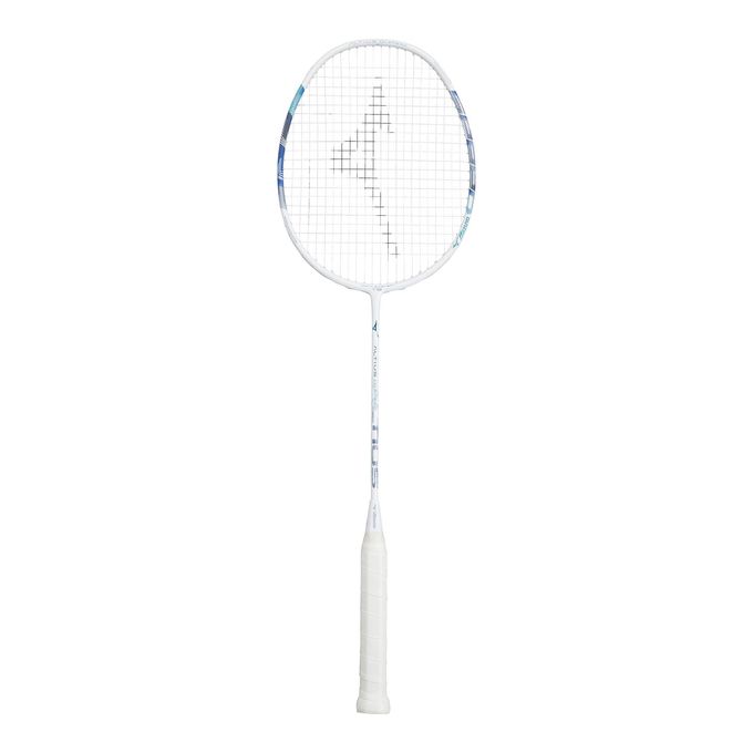 【クーポン券ふり出し中！】 ミズノ MIZUNO バドミントン 櫂 ひな形のみ ALTIUS 01 SPEED 73JTB20226 白いこと×青色 スポーツ・アウトドア-ラケット