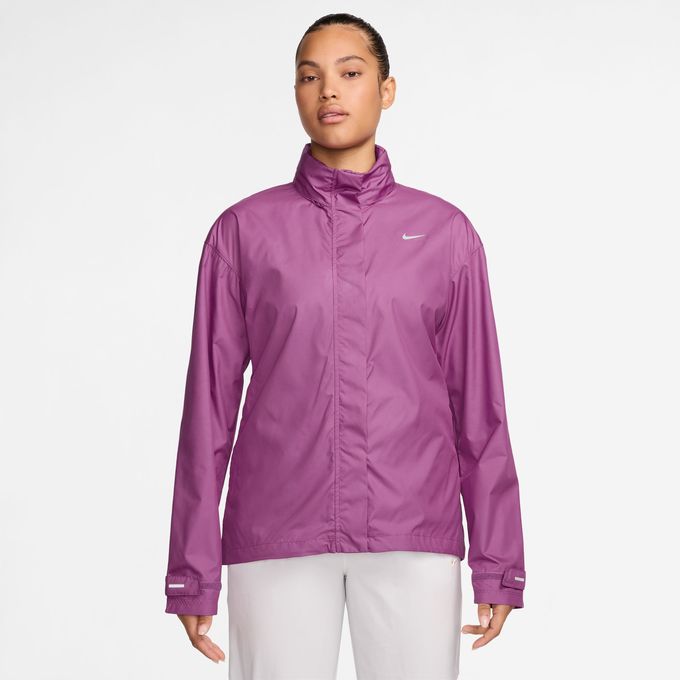 【クーポン発行中！】 ナイキ NIKE レディース ランニング トレーニング ウェア トップス 長袖 フルジップ ウィメンズ スウッシュ HBR ファスト RPL ジャケット FZ4853-518 【2024FW】