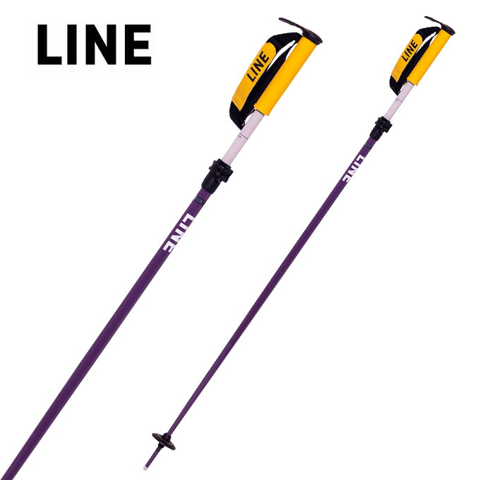 【予約販売中】 LINE ライン スキーポール スキーストック 伸縮式 フリーサイズ 【2026-2027】 PAINTBRUSH フリースタイル&バックカントリー対応|SPOPIA NET SHOP